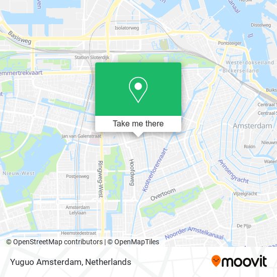 Yuguo Amsterdam map