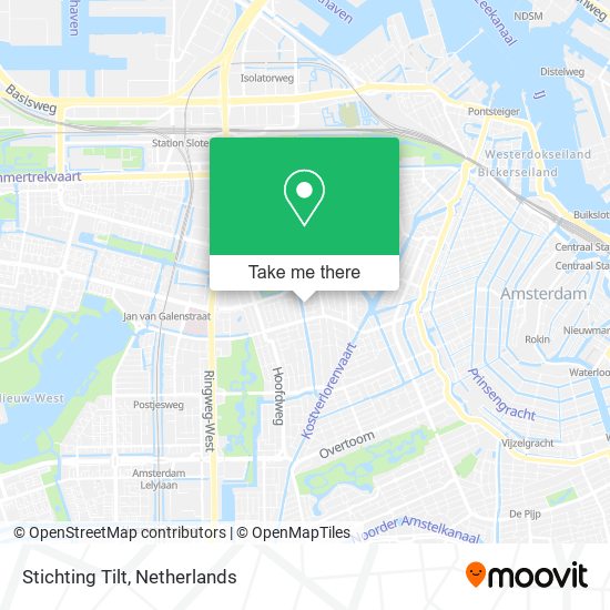 Stichting Tilt map