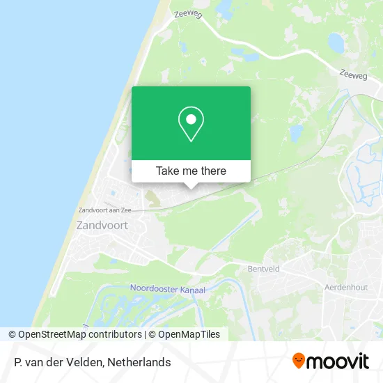 P. van der Velden map