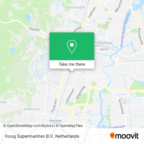 Koog Supermarkten B.V. map