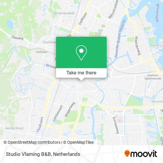 Studio Vlaming B&B map