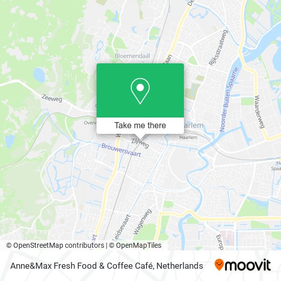 Anne&Max Fresh Food & Coffee Café map