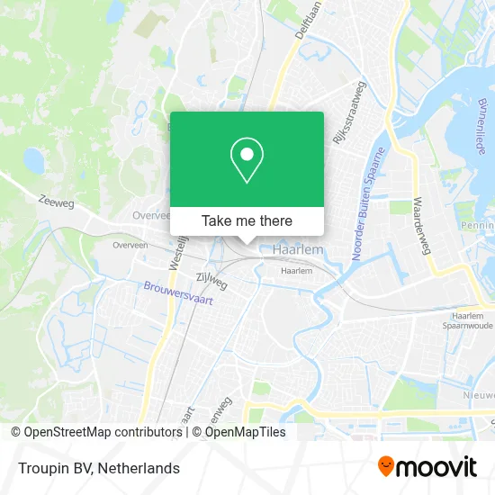 Troupin BV map