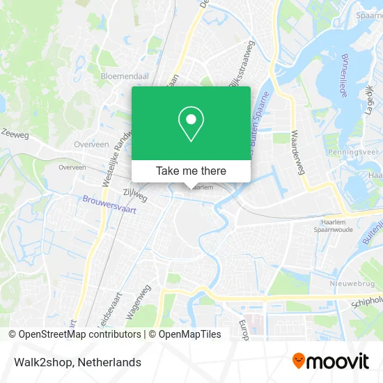 Walk2shop map