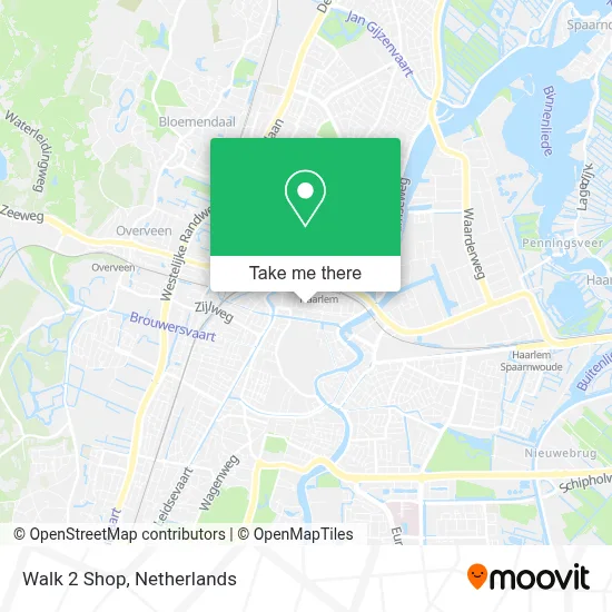 Walk 2 Shop map
