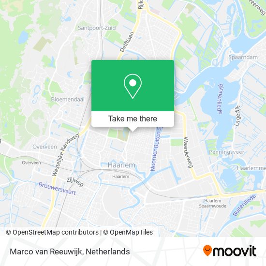 Marco van Reeuwijk map