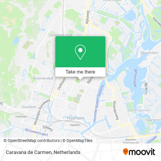Caravana de Carmen map