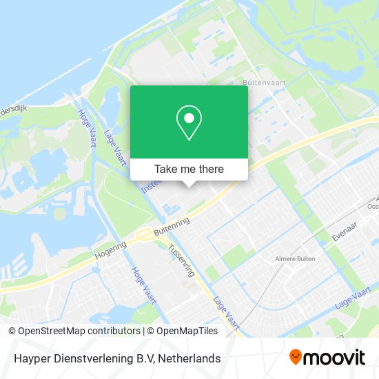 Hayper Dienstverlening B.V map