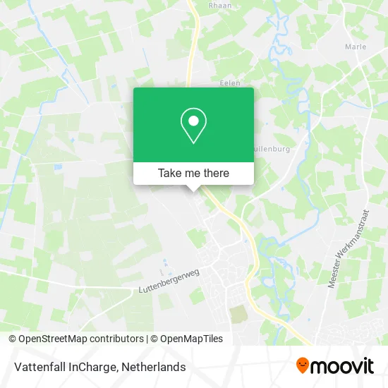 Vattenfall InCharge map