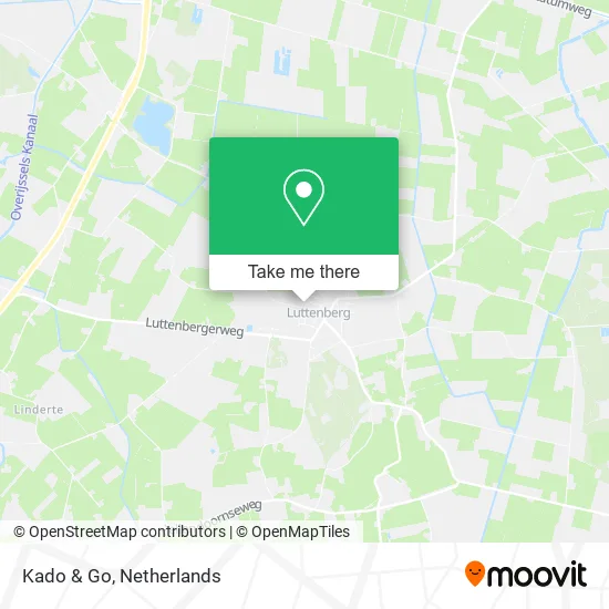 Kado & Go map
