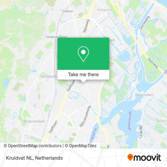 Kruidvat NL map
