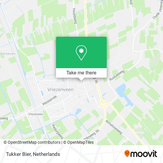 Tukker Bier map