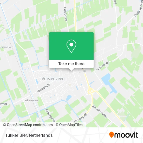 Tukker Bier map