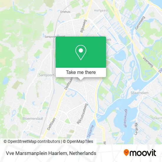 Vve Marsmanplein Haarlem map
