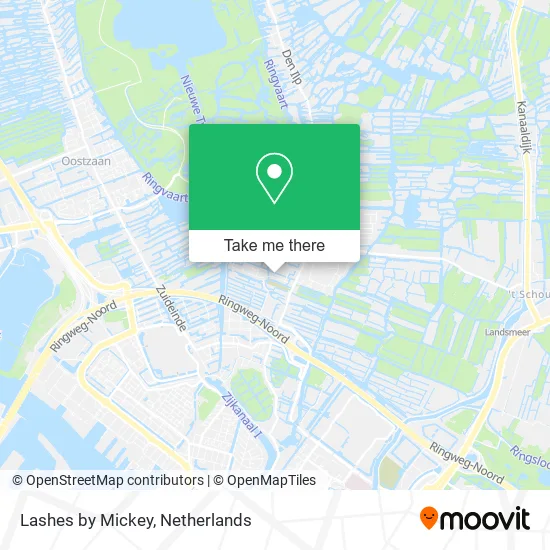 Lashes by Mickey map