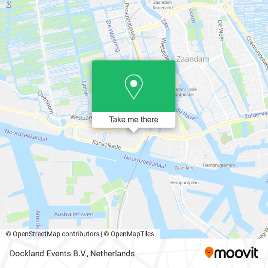 Dockland Events B.V. map