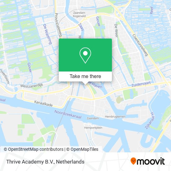 Thrive Academy B.V. map