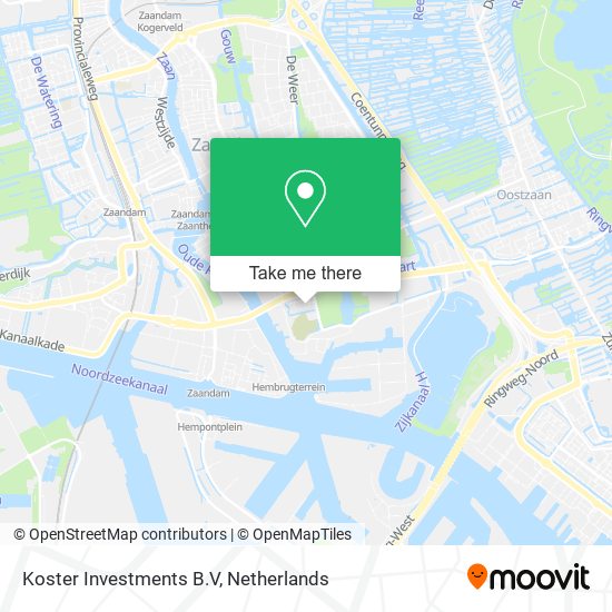 Koster Investments B.V Karte