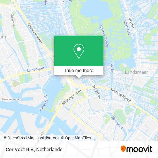 Cor Voet B.V. map