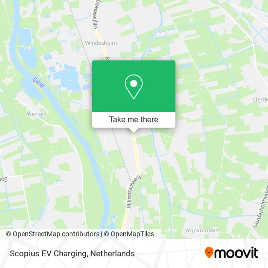 Scopius EV Charging map