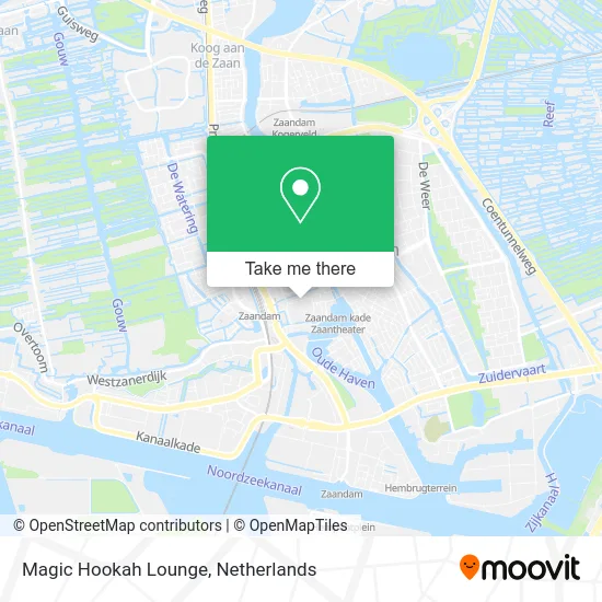 Magic Hookah Lounge map