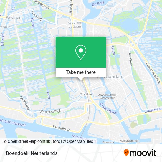 Boendoek map