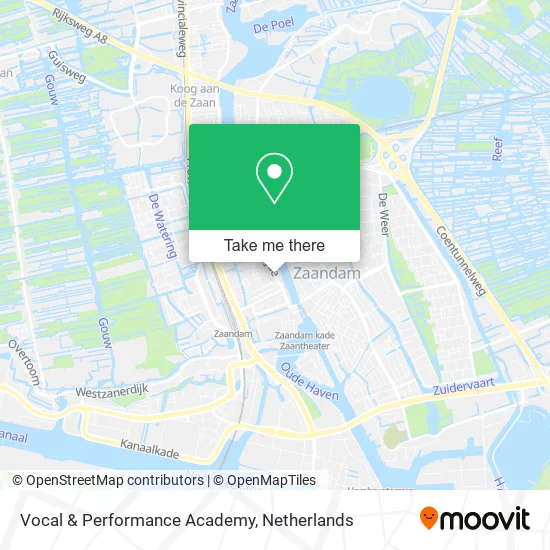 Vocal & Performance Academy map