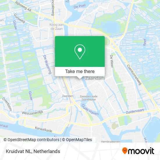 Kruidvat NL map