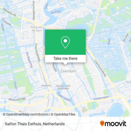 Saifon Thais Eethuis map