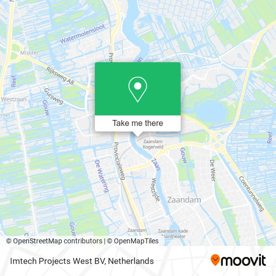 Imtech Projects West BV map