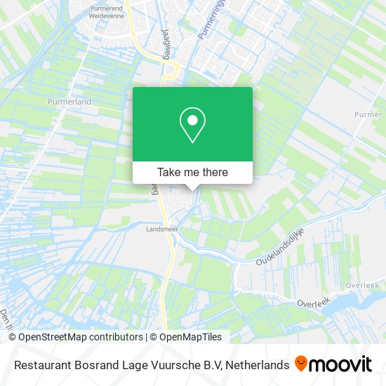 Restaurant Bosrand Lage Vuursche B.V map