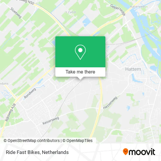 Ride Fast Bikes map