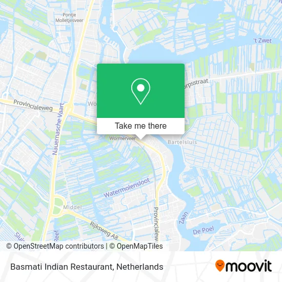 Basmati Indian Restaurant map
