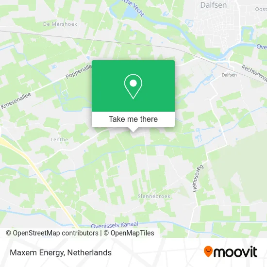 Maxem Energy map