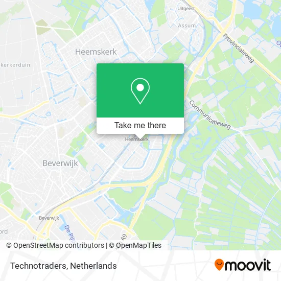 Technotraders map