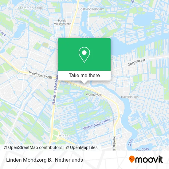 Linden Mondzorg B. map
