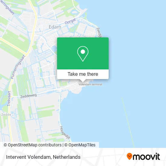 Intervent Volendam map
