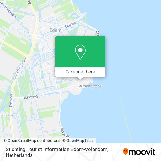 Stichting Tourist Information Edam-Volendam Karte