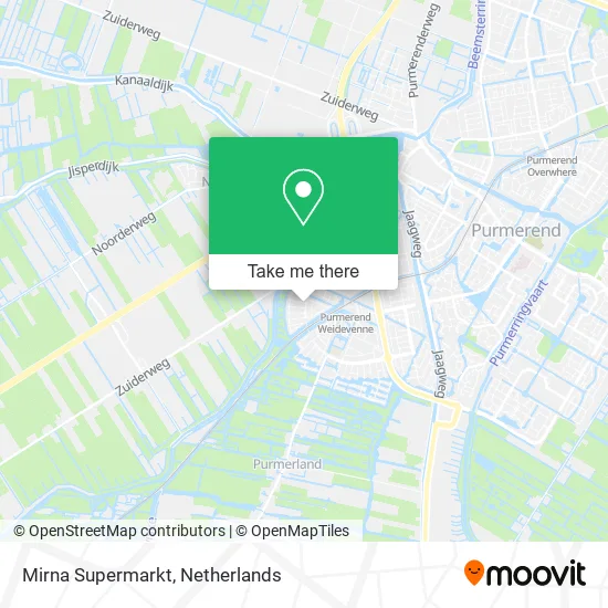Mirna Supermarkt map