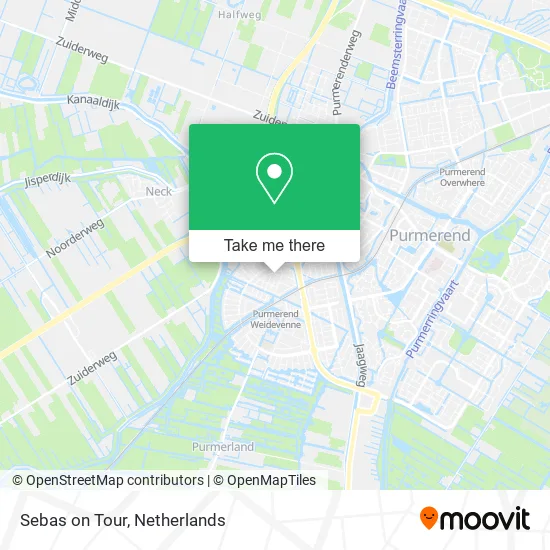 Sebas on Tour map