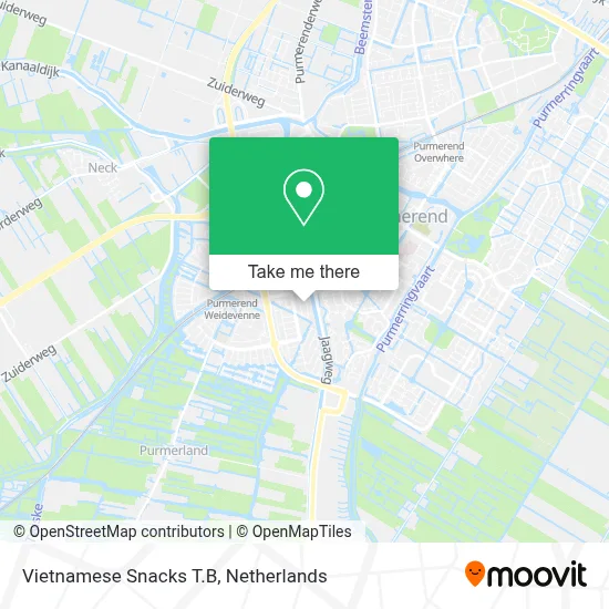 Vietnamese Snacks T.B map