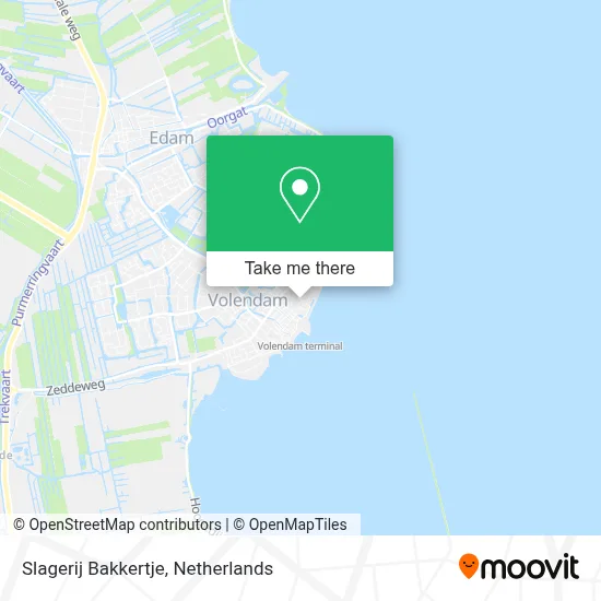 Slagerij Bakkertje map