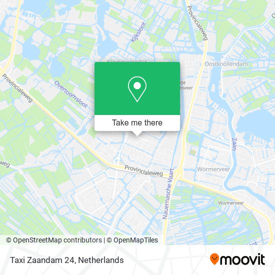 Taxi Zaandam 24 map