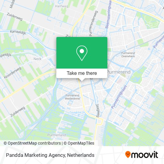 Pandda Marketing Agency map