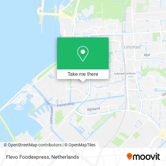 Flevo Foodexpress map