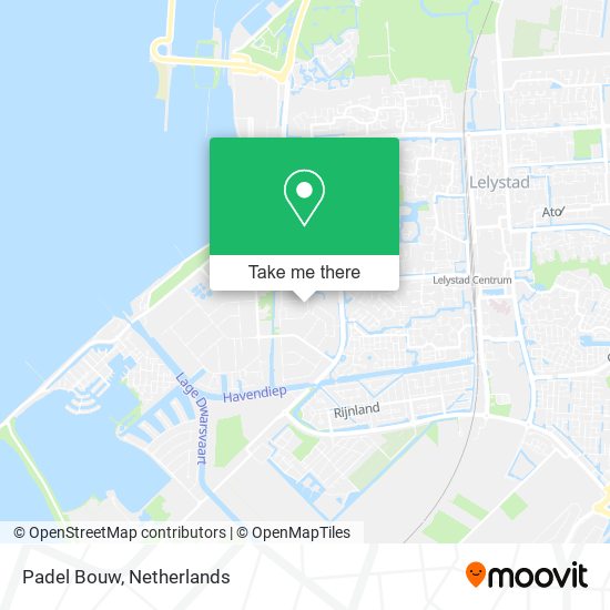 Padel Bouw map