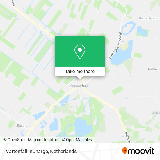 Vattenfall InCharge map