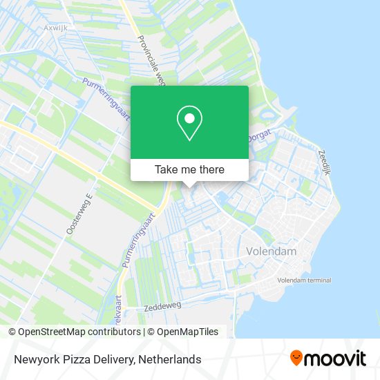 Newyork Pizza Delivery map