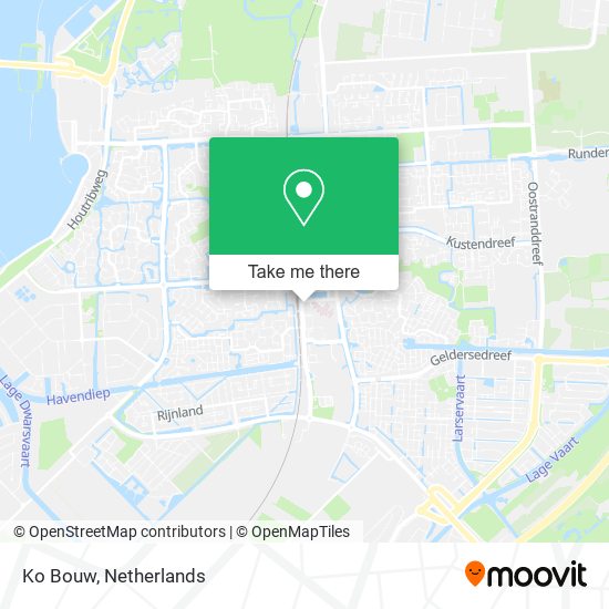 Ko Bouw map