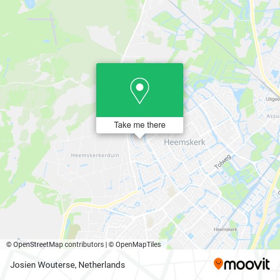 Josien Wouterse map